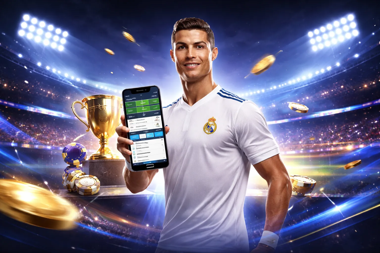 Giao diện ứng dụng 8bet app trên điện thoại